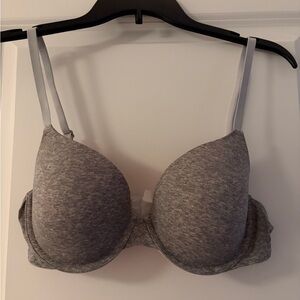 PINK Victoria's Secret Heather Gray Bra